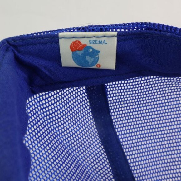 Vintage Jack Cole Trucking Hat Mens Mesh Trucker Adjustable Snapback M/L - Picture 4 of 11